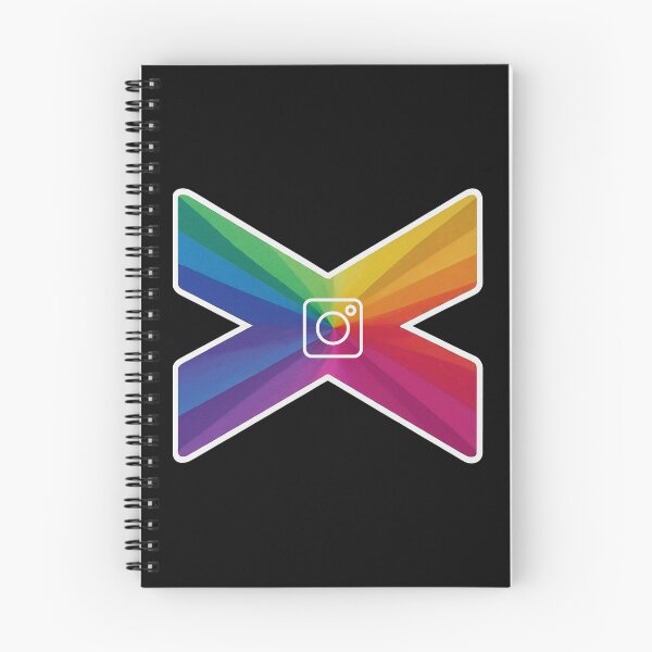 Item preview, İnstagram X Letter Rainbow LGBT Alphabet Symbol Logo Series 1 designed and sold by Psycho-Crazy.