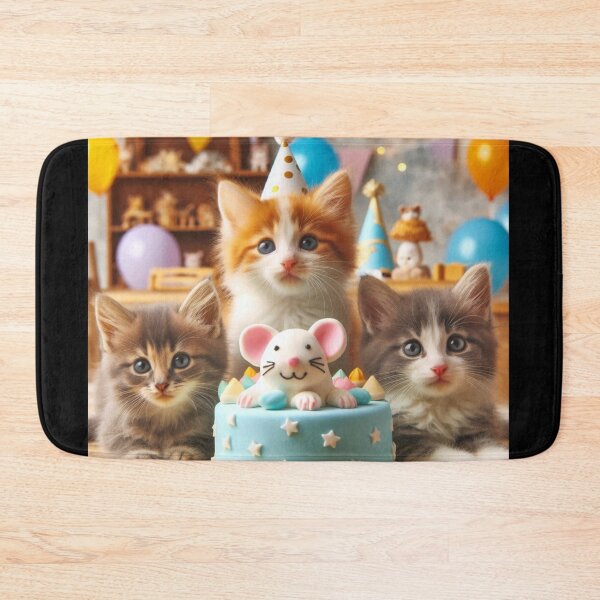 Item preview, Kitten Birthday 4 designed and sold by Sybille-Yates.