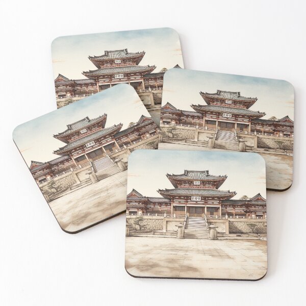 Item preview, Ukiyo-e - Oyama Temple designed and sold by KootenayDesigns.