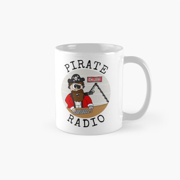 Item preview, Pirate Radio, DJ Presenter Podcaster Funny designed and sold by doodlerob.