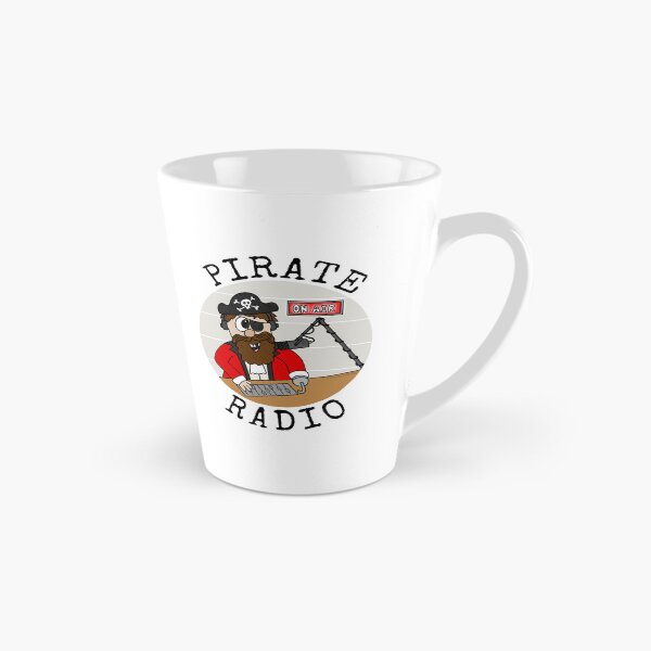 Item preview, Pirate Radio, DJ Presenter Podcaster Funny designed and sold by doodlerob.