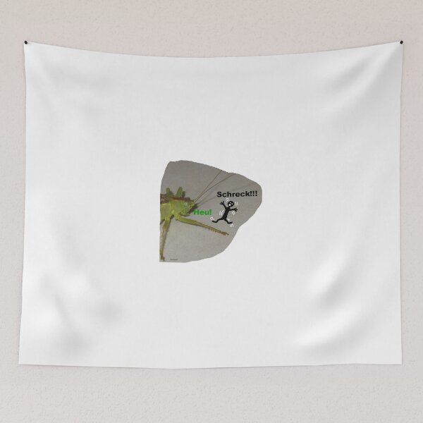 Item preview, A giant grasshopper attacks! designed and sold by ZoffArt-Shop.