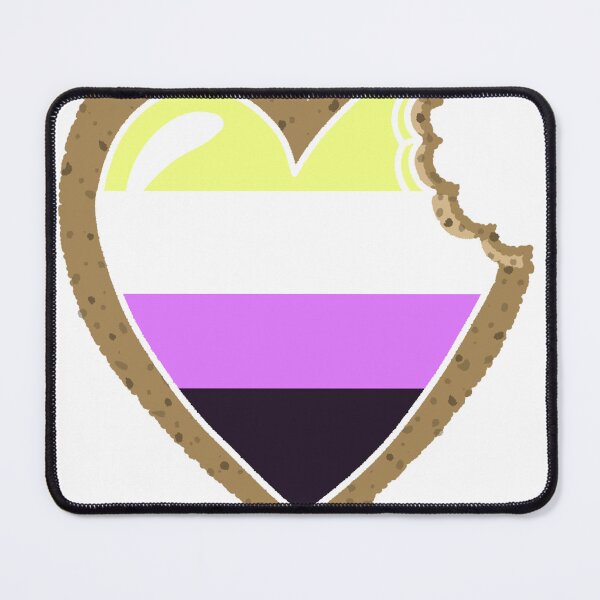 Item preview, Non-binary pride cookie designed and sold by pastel sketchbook.