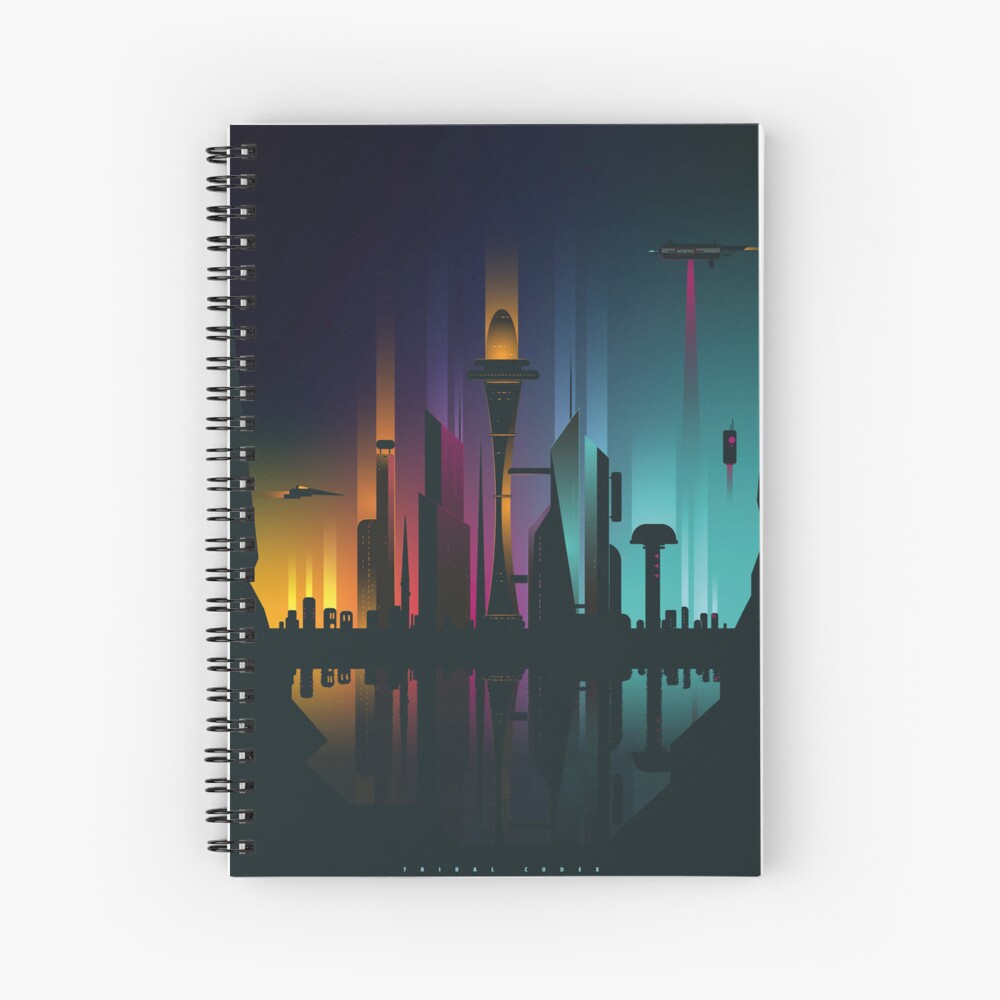 Item preview, Spiral Notebook designed and sold by TribalCodex.