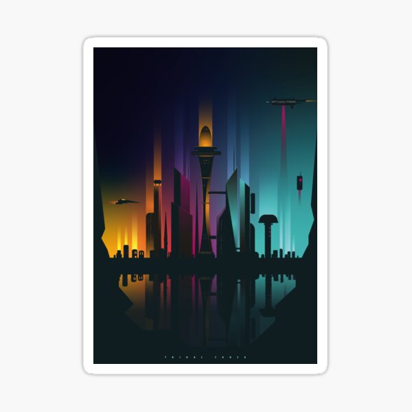 Metropolis Sticker