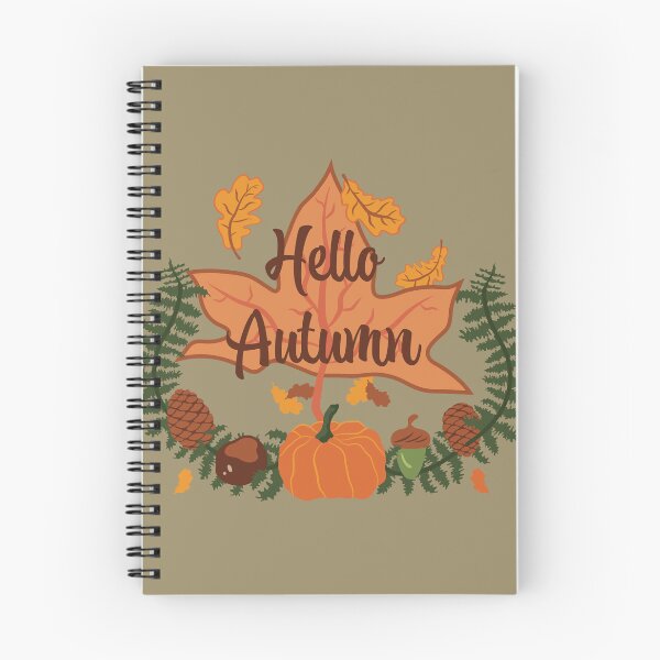 Item preview, Hello Autumn - Olive Ash designed and sold by Daniel Bevis Design.