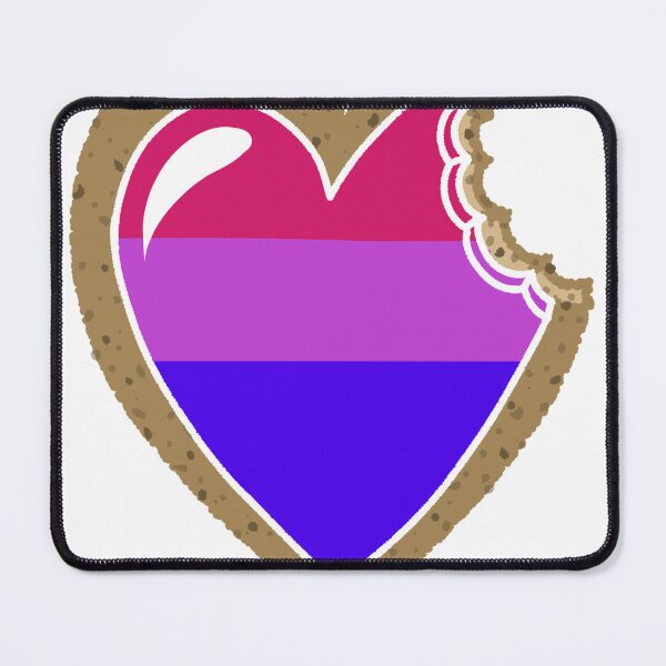 Item preview, Bi pride cookie  designed and sold by pastel sketchbook.