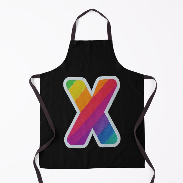 Item preview, İnstagram X Letter Rainbow LGBT Alphabet Symbol Logo Series 3 designed and sold by Psycho-Crazy.
