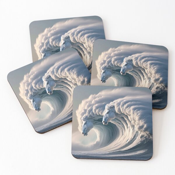 Item preview, Tidal horse designed and sold by Vibranta Studio.