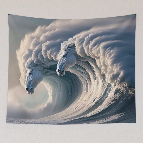 Item preview, Tidal horse designed and sold by Vibranta Studio.