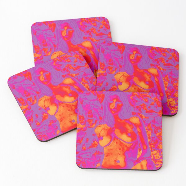 Item preview, Semi-abstract digital painting of female nude model. designed and sold by pulchritude560.