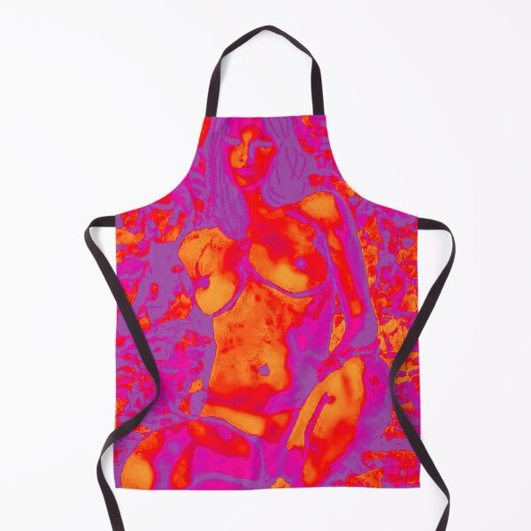 Item preview, Semi-abstract digital painting of female nude model. designed and sold by pulchritude560.