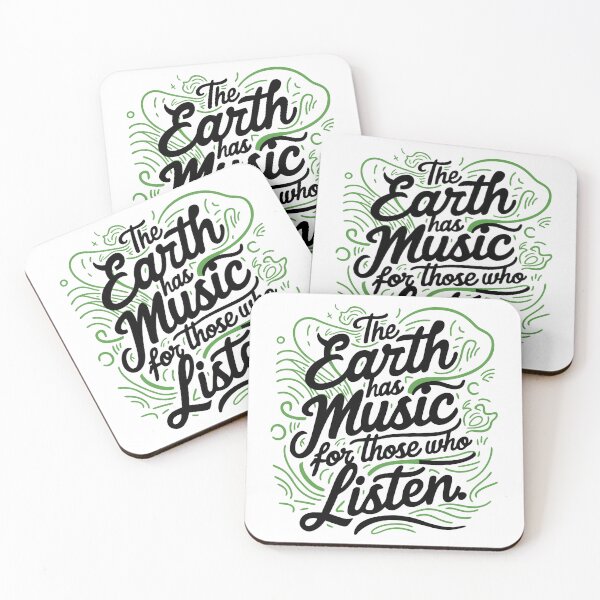 Item preview, the earth has music for those who listen designed and sold by Baraa Ahmed.