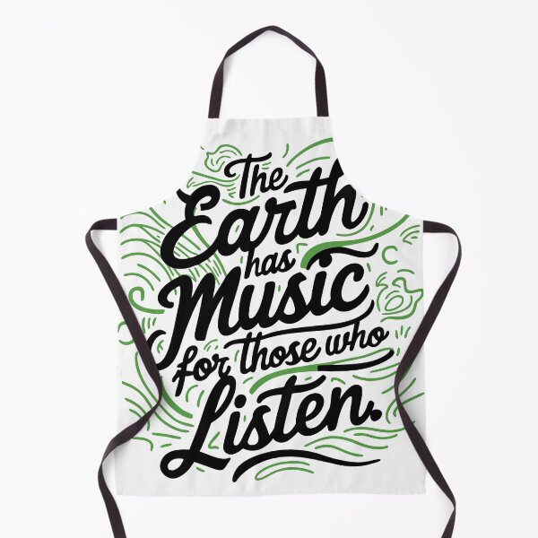 Item preview, the earth has music for those who listen designed and sold by Baraa Ahmed.