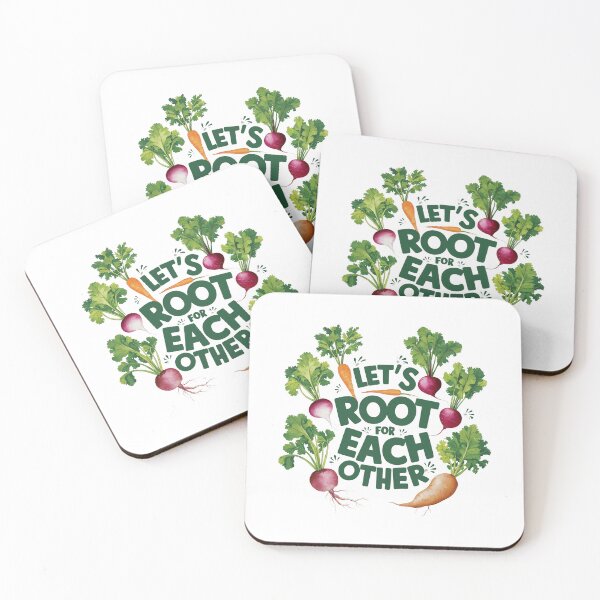 Item preview, 'Let's Root For Each Other' Gardening Gift Idea designed and sold by RootedAvenueCo.