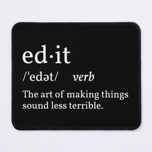 Item preview, Funny Definition Edit designed and sold by HRSCreates.