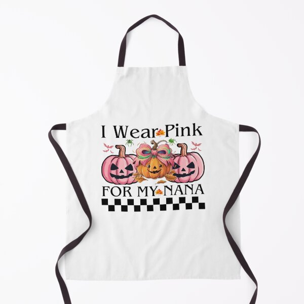 Item preview, I Wear Pink For My NANA Retro Pumpkin Pinkish Coquette Bow Halloween Light Design designed and sold by Raise2Shine.