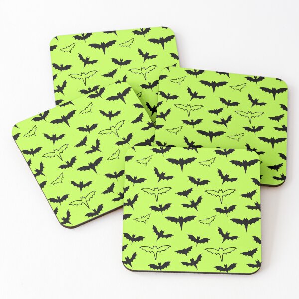 Item preview, Chartreuse Bats designed and sold by Neon-Harvest.
