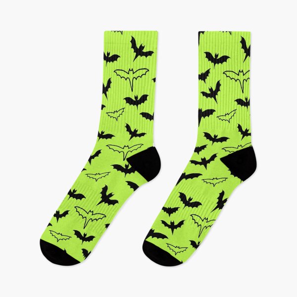 Item preview, Chartreuse Bats designed and sold by Neon-Harvest.