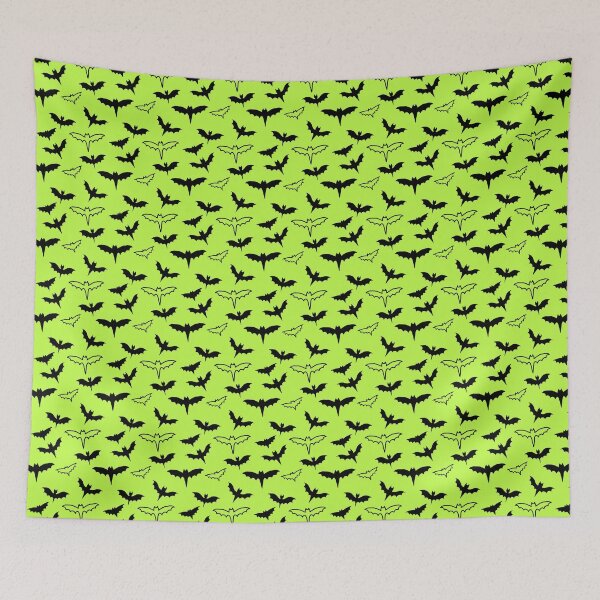 Item preview, Chartreuse Bats designed and sold by Neon-Harvest.