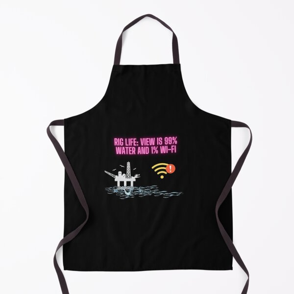 Item preview, Rig Life: View is 99% Water And 1% Wi-Fi designed and sold by MarieSusan.