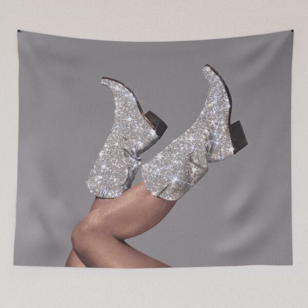 Item preview, These Boots - Glitter Silver After Hours II designed and sold by Vertigo Artography.