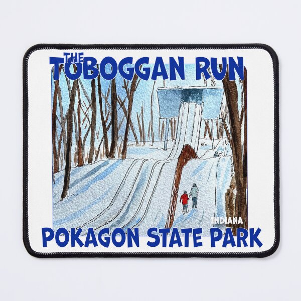 Item preview, The Toboggan Run, Pokagon State Park, Indiana designed and sold by MMc Buck.