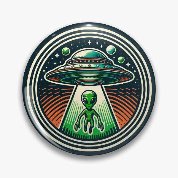 Item preview, UFO and Alien designed and sold by roswellboutique.