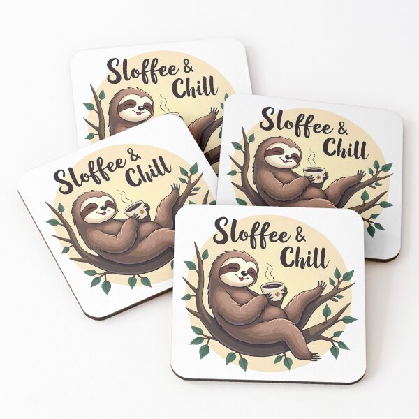 Item preview, sloffee-Chill LazyVibes designed and sold by BROWNEESHOUSE.