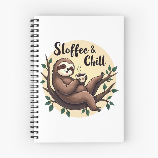 Item preview, sloffee-Chill LazyVibes designed and sold by BROWNEESHOUSE.