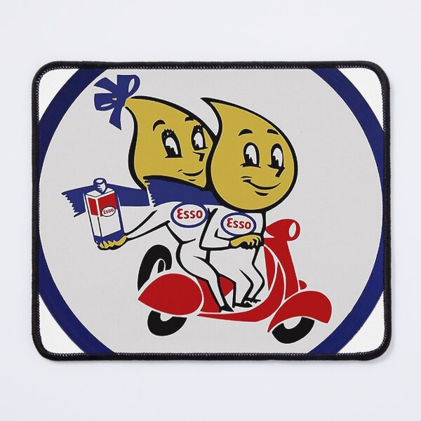 Item preview, Vintage Esso scooter oil drips characters designed and sold by PIXEL POP DESIGNS - Beyond the Norm!.