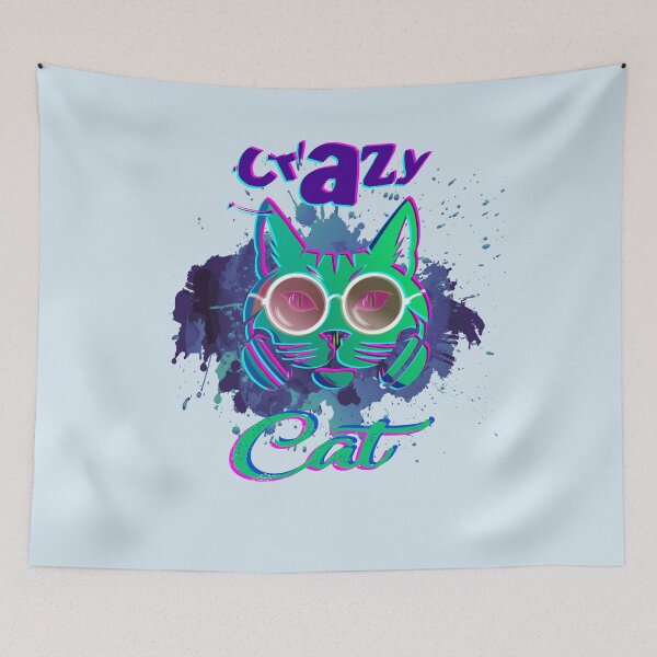 Item preview, Crazy Cat. Crazy Cat designed and sold by navarraspain.