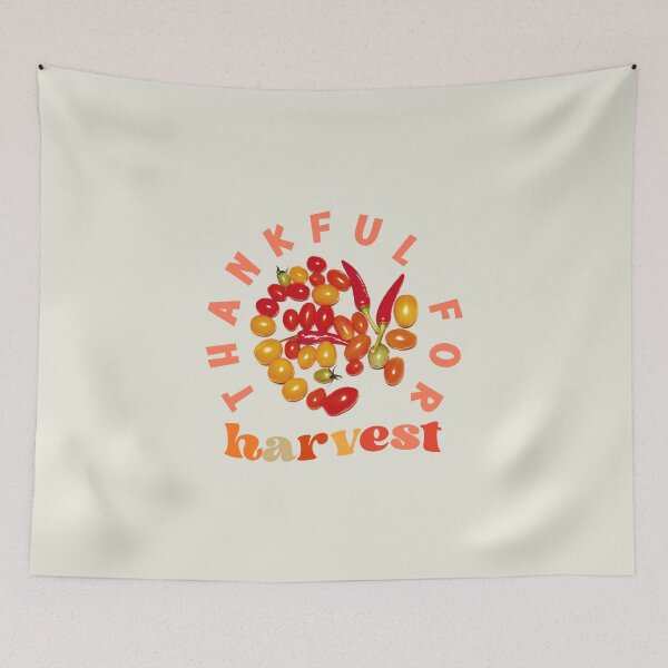 Item preview, Thankful for harvest thanksgiving greetings designed and sold by mariya-ivanova.