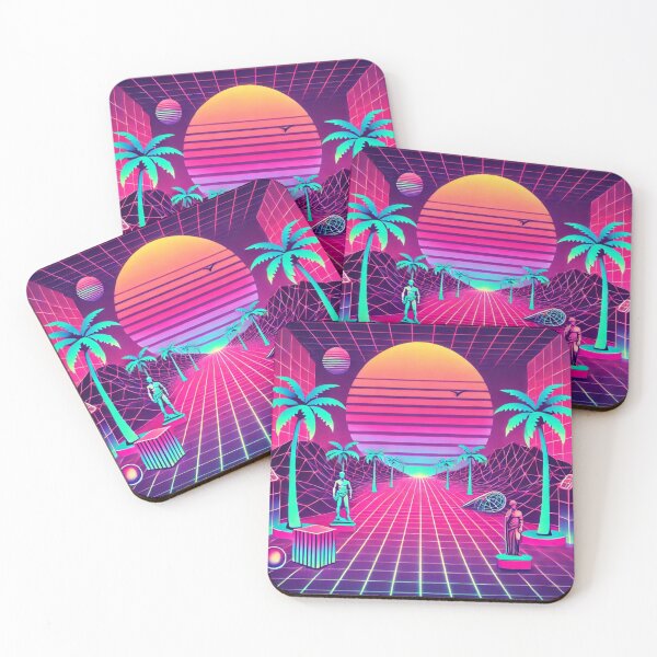 Item preview, Vaporwave Dream: Digital Oasis designed and sold by WildVista.