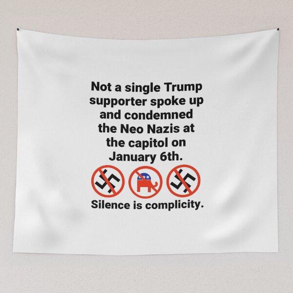 Item preview, Silence is complicity  designed and sold by Rachel the Artist .