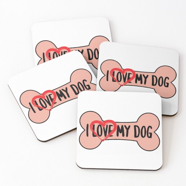 Item preview, I love my dog designed and sold by The Digital Compass.
