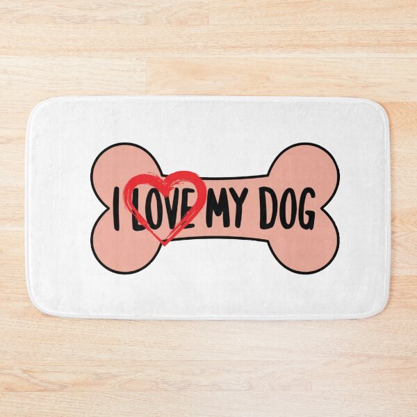 Item preview, I love my dog designed and sold by The Digital Compass.
