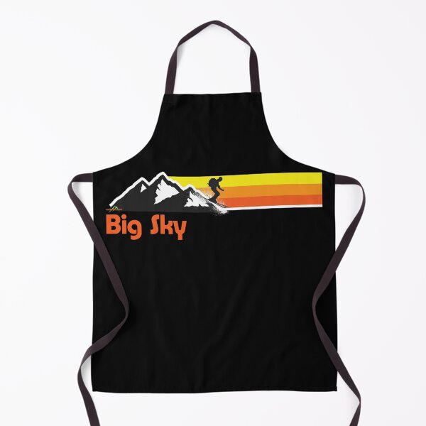 Item preview, Big Sky Montana Ski Snowboard Sticker T-Shirt 1 designed and sold by OuterShellUK.