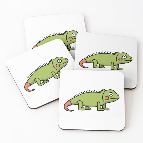 Item preview, Simple Cute Iguana Cartoon designed and sold by PMCreative.