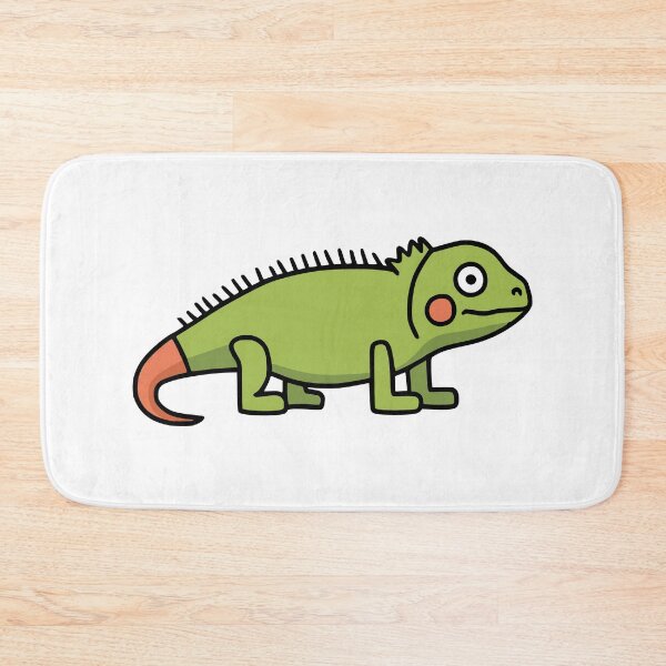 Item preview, Simple Cute Iguana Cartoon designed and sold by PMCreative.