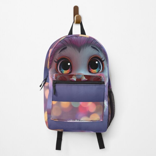Item preview, Enchanting Violeta – Adorable Purple Character with Sparkling Magic designed and sold by Aisaladbar.