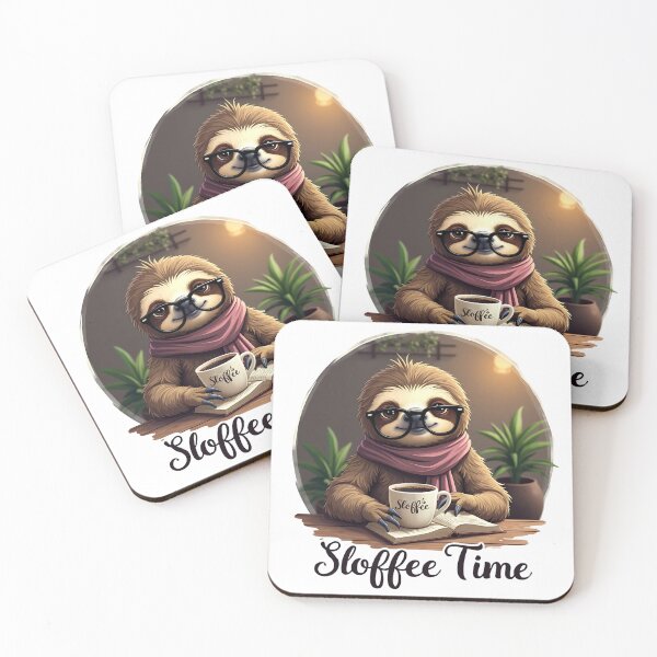 Item preview, sloffee-CoffeeAndChill designed and sold by BROWNEESHOUSE.