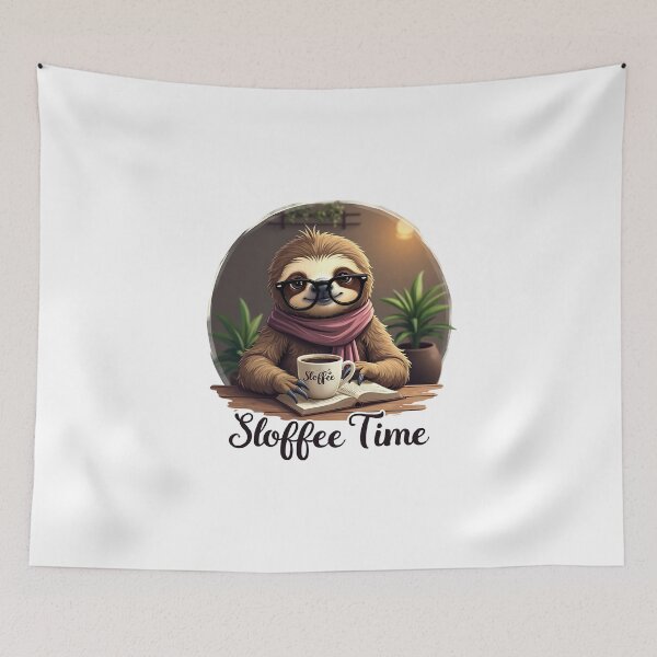 Item preview, sloffee-CoffeeAndChill designed and sold by BROWNEESHOUSE.