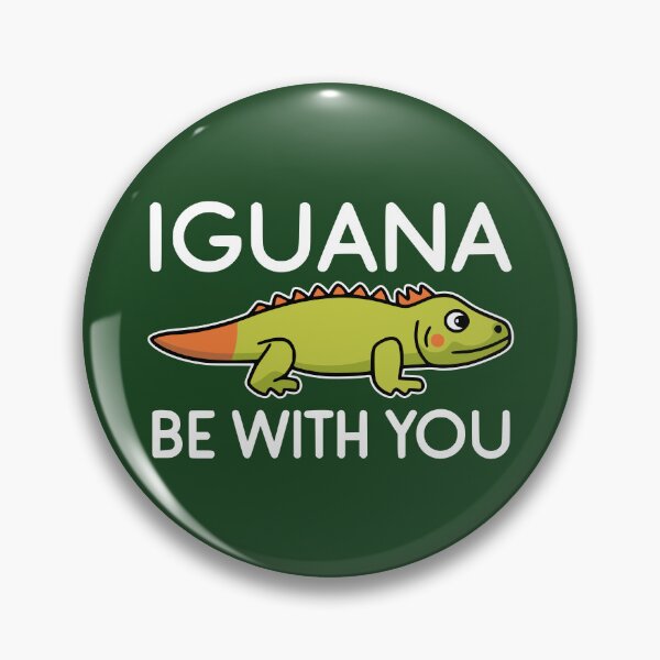 Item preview, Cute Iguana Joke White. Iguana Be With You! designed and sold by PMCreative.