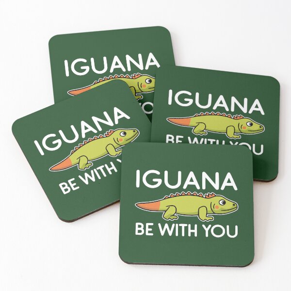 Item preview, Cute Iguana Joke White. Iguana Be With You! designed and sold by PMCreative.