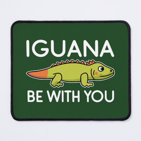 Item preview, Cute Iguana Joke White. Iguana Be With You! designed and sold by PMCreative.