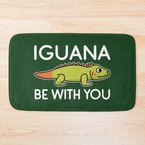 Item preview, Cute Iguana Joke White. Iguana Be With You! designed and sold by PMCreative.