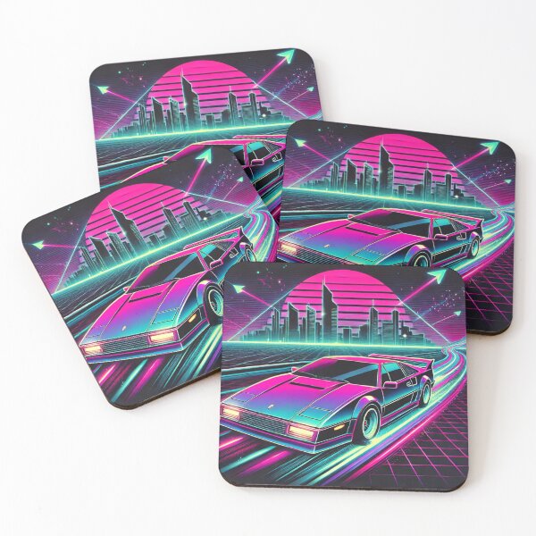 Item preview, Retro Racer: Neon Speed designed and sold by WildVista.