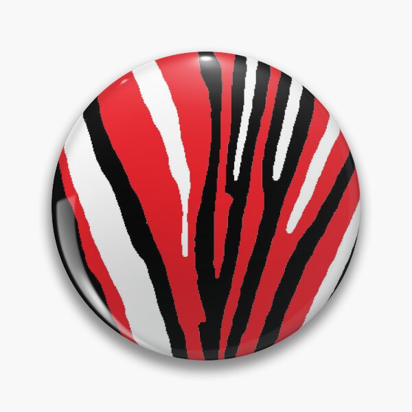 Item preview, Zebra Pattern Red White Black V2 designed and sold by MarkEdz.