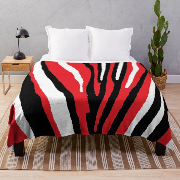 Item preview, Zebra Pattern Red White Black V2 designed and sold by MarkEdz.
